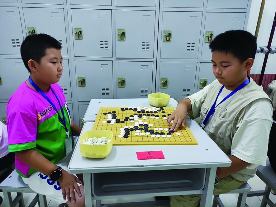 兵布阵, 少年棋手的 兵布阵, 少年棋手的